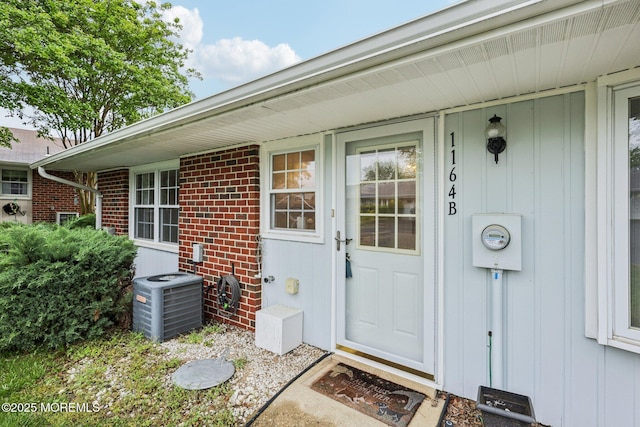 1164B Argyll Cir, Lakewood, NJ 08701 - property entrance with brick siding