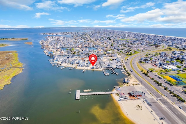 433 Bayside Ter Unit 1, Seaside Heights, NJ 08751 - aerial view of a nearby body of water