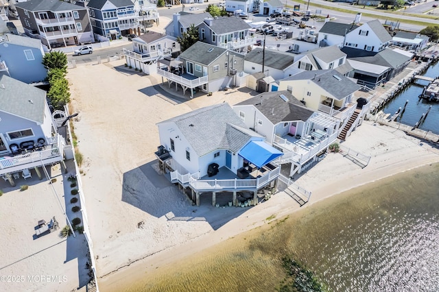 433 Bayside Ter Unit 1, Seaside Heights, NJ 08751 - aerial view of residential area with a large body of water