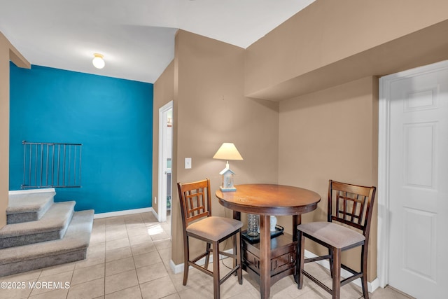 26 Morningside Ave, Keansburg, NJ 07734 - dining room with baseboards and light tile patterned flooring