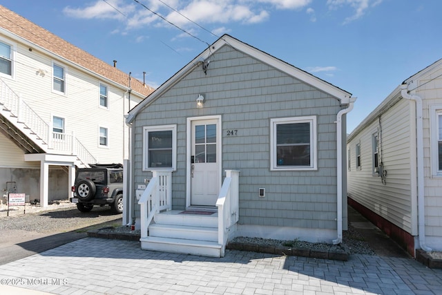 view of rear view of house