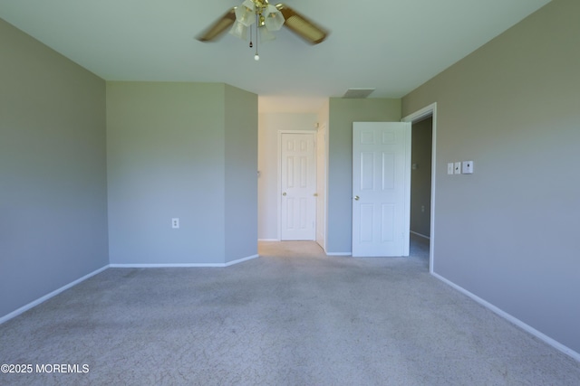 113 Ash Rd Unit 8, Manahawkin, NJ 08050 - unfurnished bedroom with baseboards, carpet, and ceiling fan
