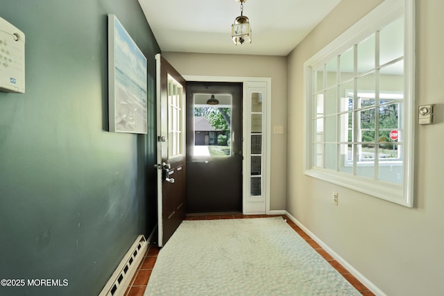 113 Ash Rd Unit 8, Manahawkin, NJ 08050 - doorway to outside featuring baseboards and baseboard heating