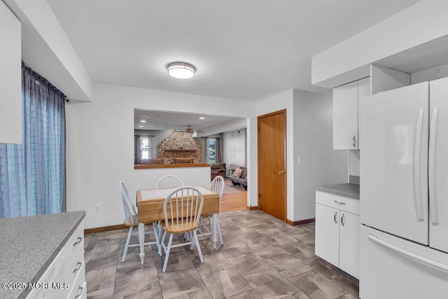 1430 Forest Ave, Brick, NJ 08724 - dining space featuring baseboards