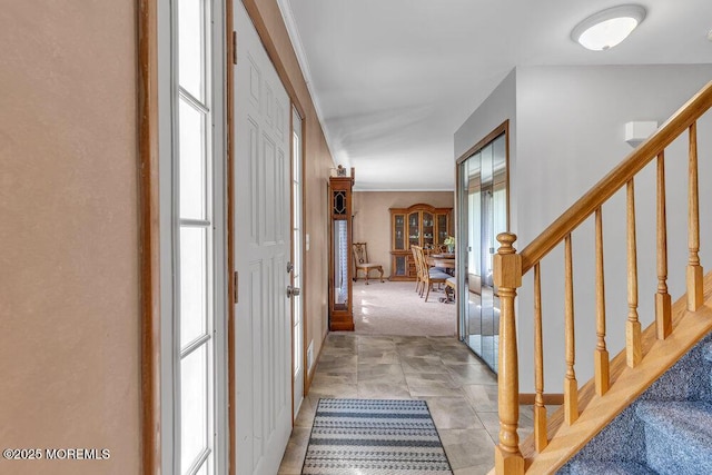 1430 Forest Ave, Brick, NJ 08724 - foyer entrance with stairs and plenty of natural light