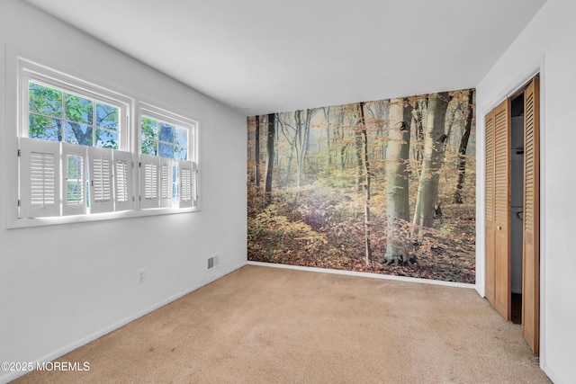 132 Tunes Brook Dr, Brick, NJ 08723 - unfurnished bedroom featuring carpet floors, a closet, and baseboards