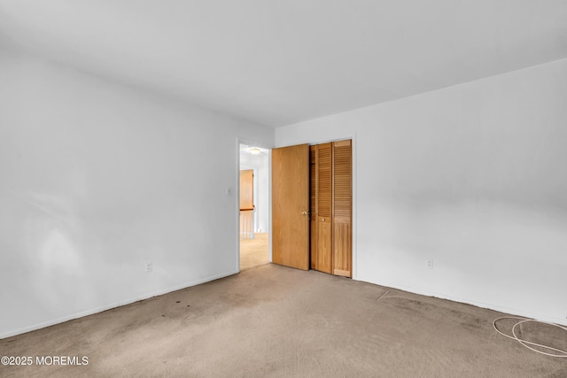 132 Tunes Brook Dr, Brick, NJ 08723 - unfurnished bedroom with carpet, a closet, and baseboards