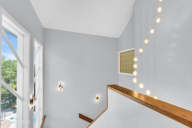 401 Overlook Dr, Neptune Township, NJ 07753 - hall featuring lofted ceiling