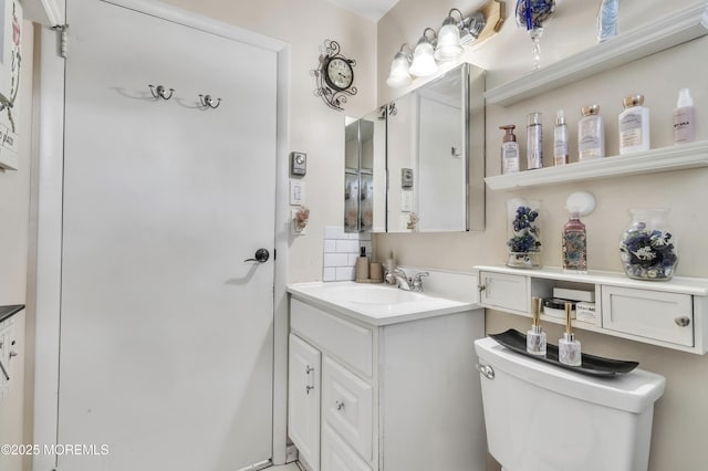 467A Chelsea Ct, Manchester, NJ 08759 - bathroom featuring vanity and toilet