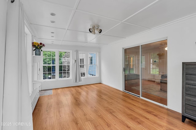 6 Blanche Dr, New Egypt, NJ 08533 - unfurnished sunroom with coffered ceiling