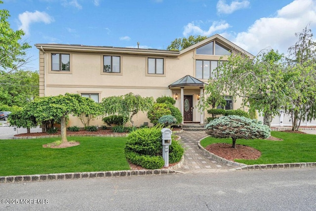 251 Genes Dr, Toms River, NJ 08753 - view of front of property featuring stucco siding and a front yard
