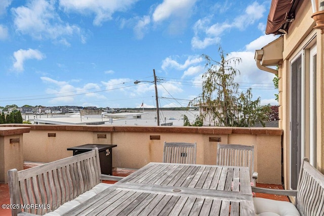 251 Genes Dr, Toms River, NJ 08753 - wooden terrace featuring outdoor dining area
