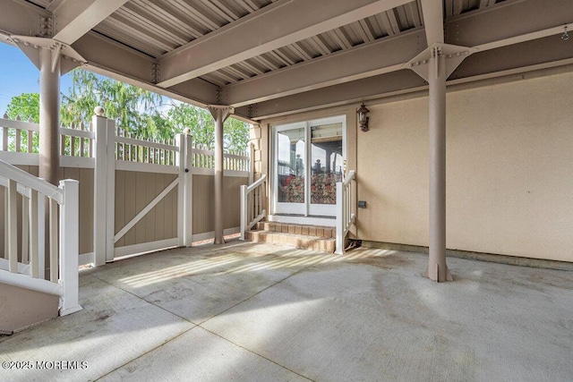 251 Genes Dr, Toms River, NJ 08753 - view of patio / terrace with fence and entry steps