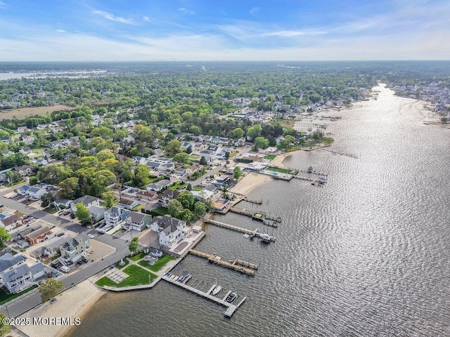 251 Genes Dr, Toms River, NJ 08753 - aerial perspective of suburban area featuring a nearby body of water