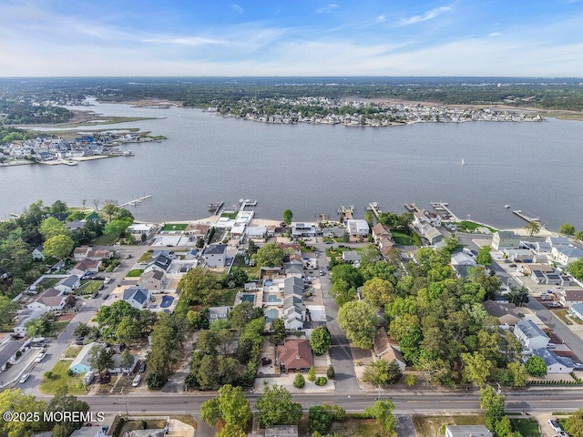 251 Genes Dr, Toms River, NJ 08753 - aerial view of property's location with nearby suburban area and a large body of water