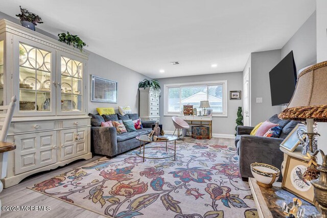 40 Mallard St Unit B, Manchester, NJ 08759 - living area with wood finished floors and baseboards