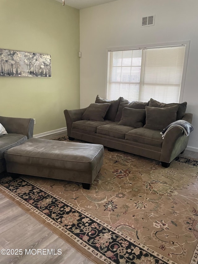 518 Petunia Ln N, Whiting, NJ 08759 - living area with wood finished floors and baseboards