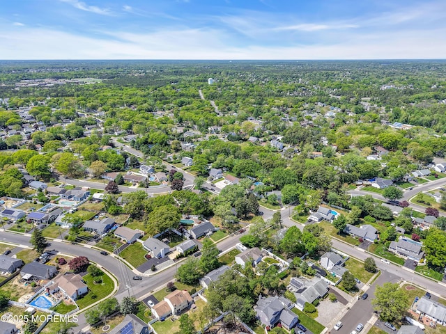 aerial view of property and surrounding area