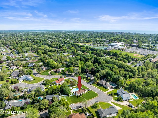 16 Bridle Dr, West Long Branch, NJ 07764 - aerial view of property's location