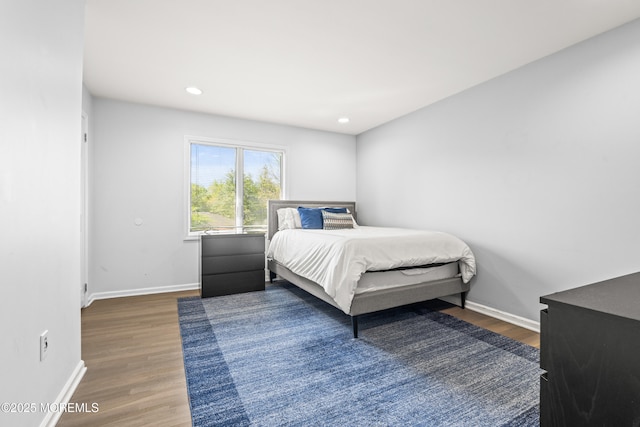 16 Bridle Dr, West Long Branch, NJ 07764 - bedroom with wood finished floors, baseboards, and recessed lighting