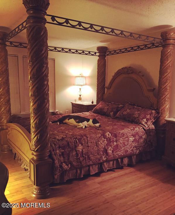 1108 Lilly Ln, Jackson, NJ 08527 - bedroom with wood finished floors and decorative columns
