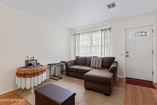 80 Falmouth Ave Unit 72, Whiting, NJ 08759 - living room with wood finished floors and baseboards