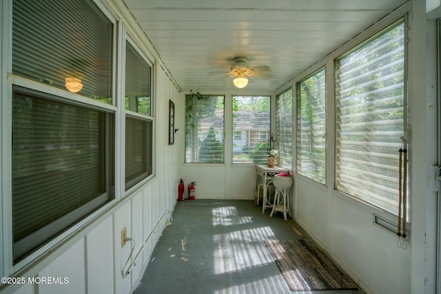30F Cambridge Ct, Lakewood, NJ 08701 - sunroom featuring plenty of natural light and a ceiling fan
