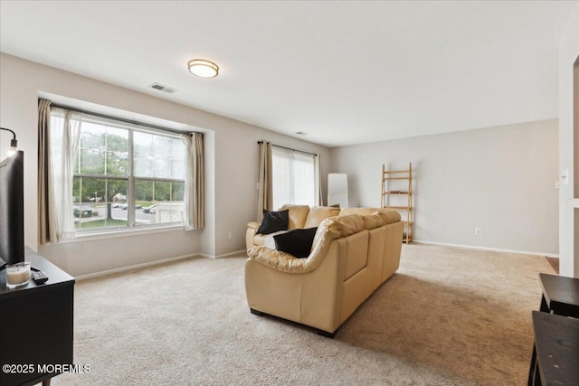 30 Chinkaberry Ct, Howell, NJ 07731 - carpeted living room with baseboards