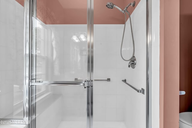 4 Saxony Cir, Manchester, NJ 08759 - full bathroom featuring a shower stall and toilet