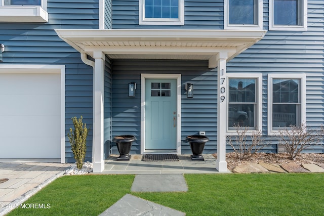 1709 Certainty Dr, Point Pleasant, NJ 08742 - property entrance featuring an attached garage