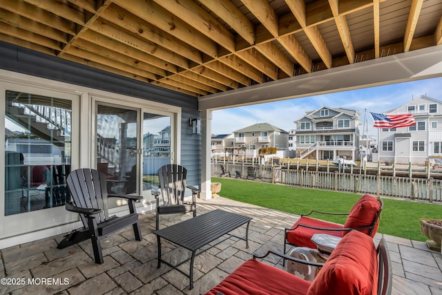 1709 Certainty Dr, Point Pleasant, NJ 08742 - view of patio with a residential view