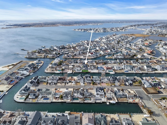 1709 Certainty Dr, Point Pleasant, NJ 08742 - aerial perspective of suburban area with a large body of water