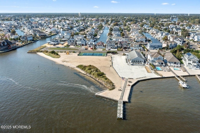 1709 Certainty Dr, Point Pleasant, NJ 08742 - aerial view of property's location featuring nearby suburban area and a large body of water