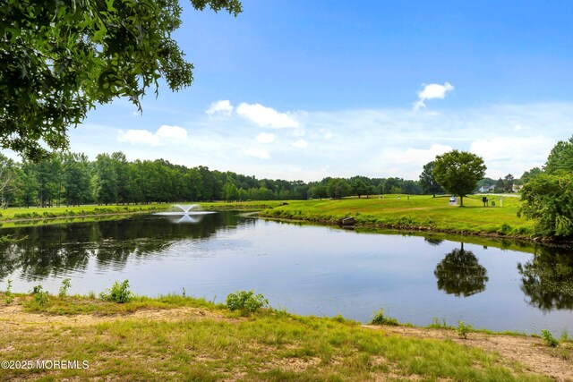 36C Canterbury Dr, Monroe, NJ 08831 - water view featuring a forest