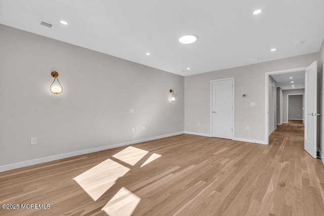 14 Blue River Way, Lakewood, NJ 08701 - unfurnished bedroom with light wood-type flooring, baseboards, and recessed lighting