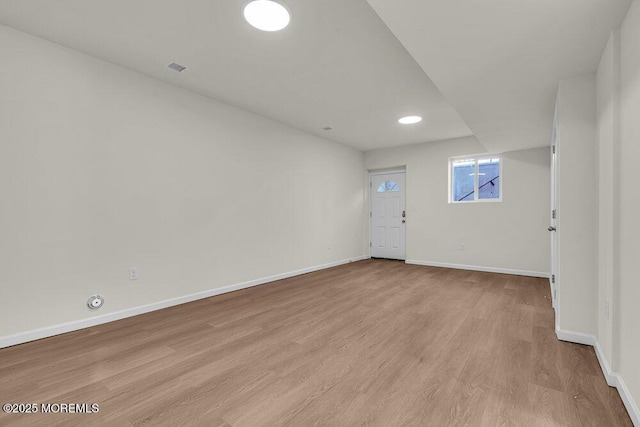 14 Blue River Way, Lakewood, NJ 08701 - empty room featuring wood finished floors, baseboards, and recessed lighting