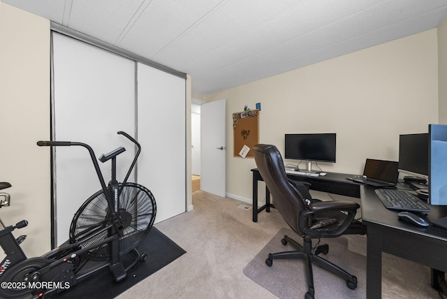 15 Cedar Ct, Manalapan, NJ 07726 - view of carpeted office