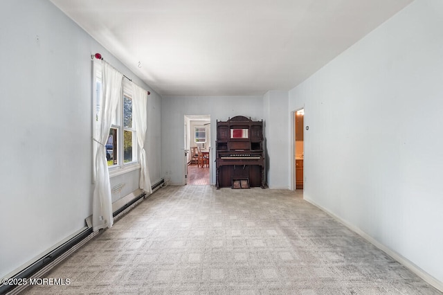 14 E Ave, Atlantic Highlands, NJ 07716 - unfurnished living room with light carpet