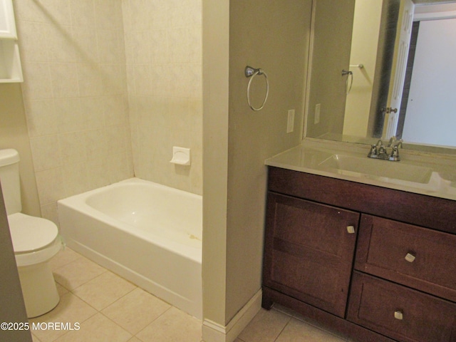 127 Meli Ln, Jackson, NJ 08527 - bathroom with tile patterned flooring, toilet, and vanity