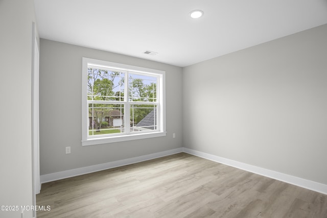 1808 2nd Ave, Toms River, NJ 08757 - spare room with light wood finished floors, baseboards, and recessed lighting