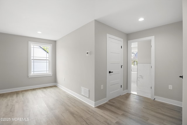 1808 2nd Ave, Toms River, NJ 08757 - empty room featuring wood finished floors, baseboards, and recessed lighting