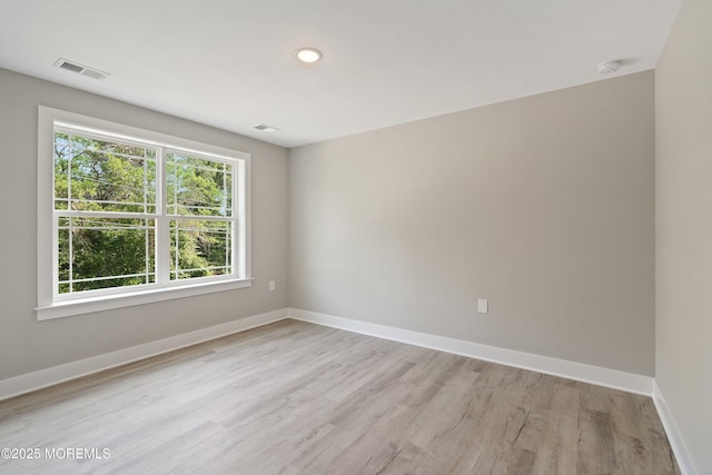 1808 2nd Ave, Toms River, NJ 08757 - spare room with a smoke detector, light wood finished floors, and recessed lighting