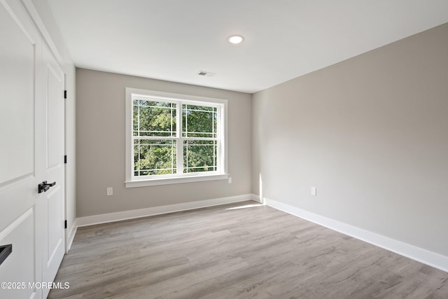 1808 2nd Ave, Toms River, NJ 08757 - spare room with light wood finished floors and recessed lighting