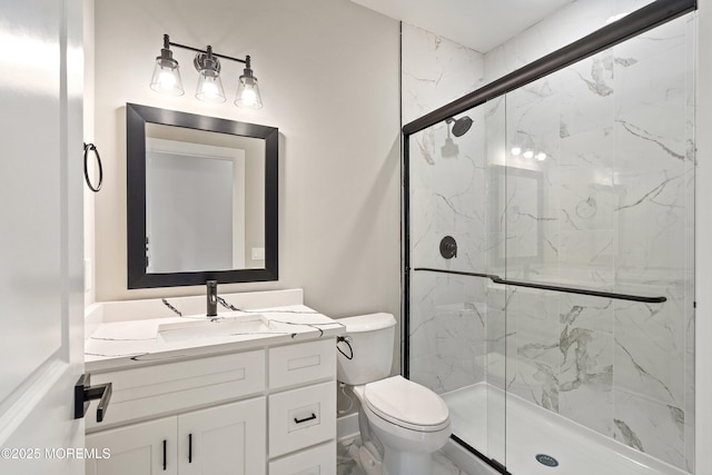 1808 2nd Ave, Toms River, NJ 08757 - full bathroom with vanity and a marble finish shower
