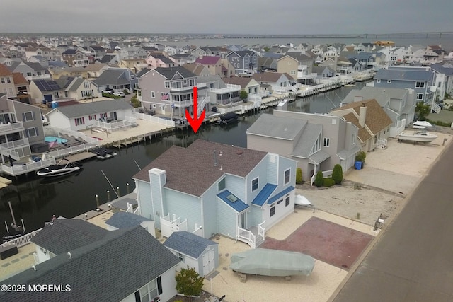 52 Benjamin Blvd, Manahawkin, NJ 08050 - aerial perspective of suburban area with a nearby body of water