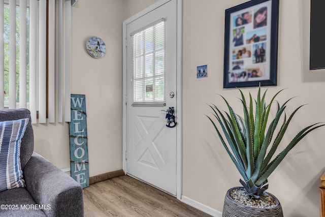 2 Oregon Dr Unit A, Whiting, NJ 08759 - doorway to outside featuring wood finished floors and baseboards