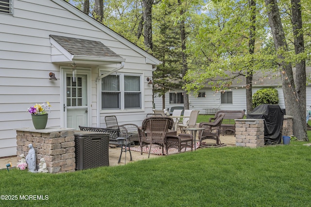 2 Oregon Dr Unit A, Whiting, NJ 08759 - view of patio / terrace with grilling area