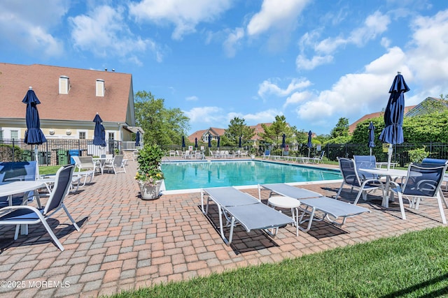 11 Aspen Ln, Tinton Falls, NJ 07724 - community pool with a patio