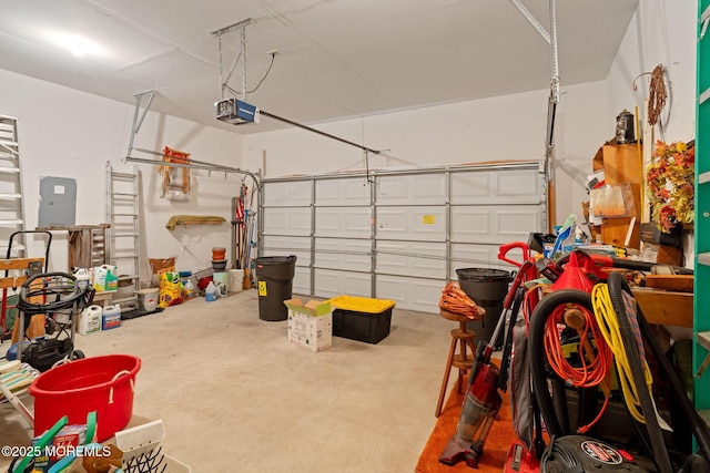 144 Sandpiper Rd, Barnegat, NJ 08005 - garage featuring a garage door opener