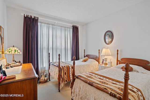 144 Sandpiper Rd, Barnegat, NJ 08005 - bedroom with light carpet and a textured ceiling